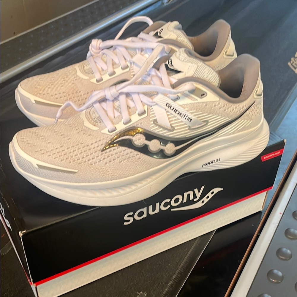 Saucony Women's White Running Shoes